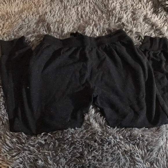 Black w/ white spec women’s joggers - Picture 3 of 3